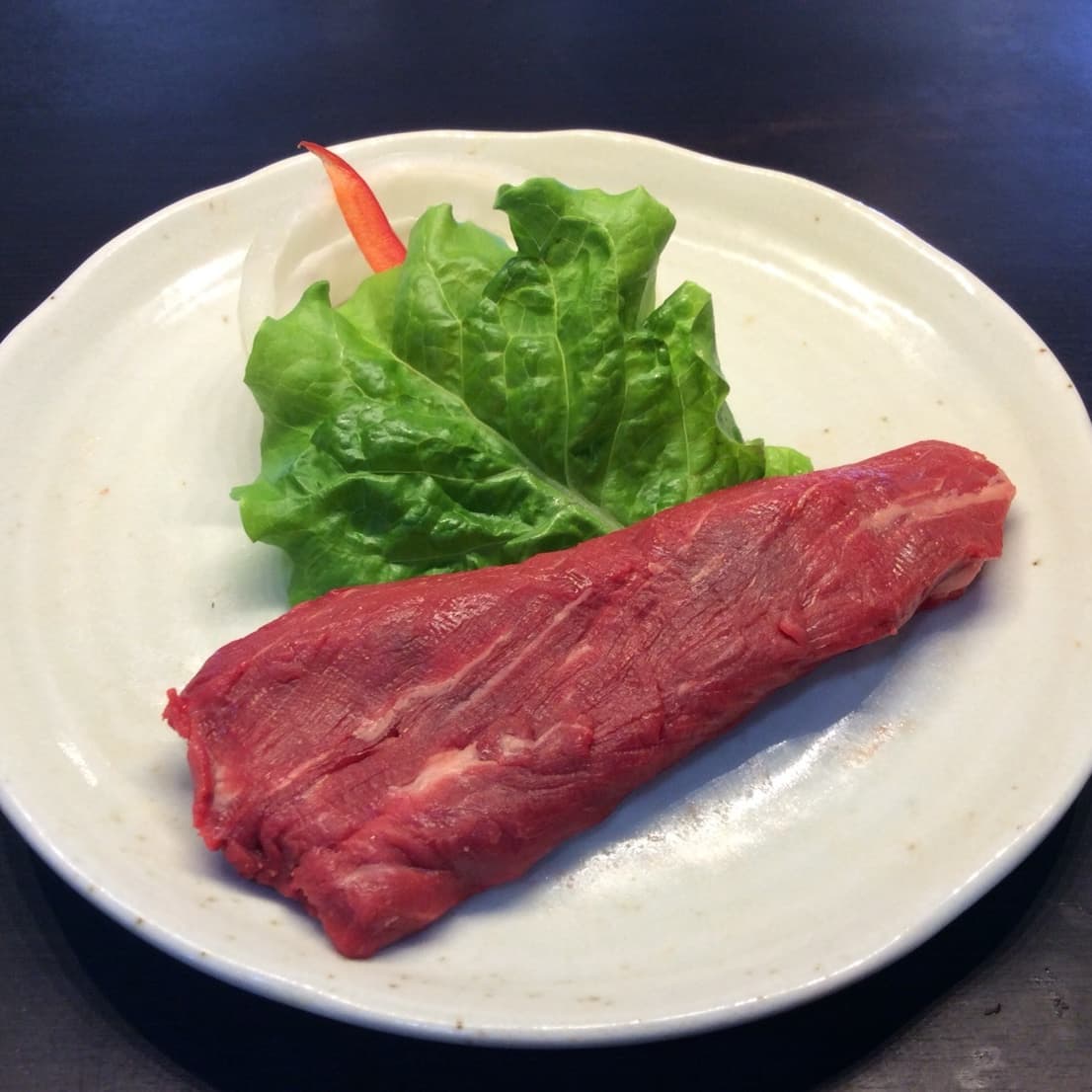 焼肉メニュー 赤肉ヒレステーキ | 名古屋市・春日井市の焼肉なら焼肉やおや